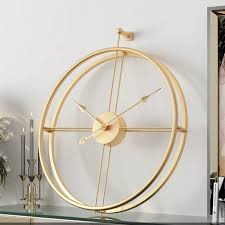 nordic large wall clock double ring