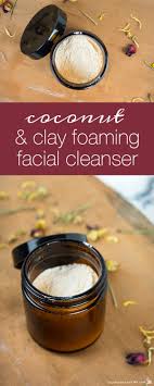 coconut clay cleanser