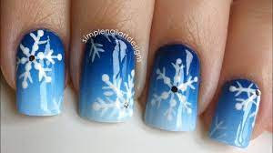 snowflake nail art tutorial you