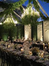stunning garden wedding decor indoor