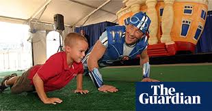 Sportacus is a very sporty man and he has a healthy life. I Am Sportacus Media The Guardian