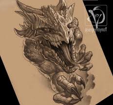 Dragon tattoos are very diverse. Dragon Illustration Dragon Tattoo Pictures Dragon Artwork Dragon Tattoo Designs