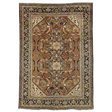 antique persian mahal rug with with