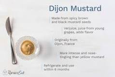 What is Dijon mustard made of?