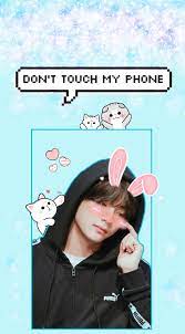 taetae | Dont touch my phone wallpapers ...