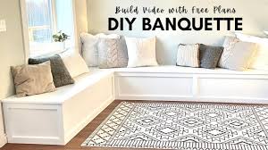 diy banquette bench with flip up
