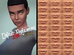 default replacement lips female