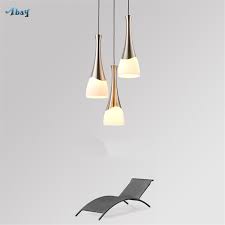Us 46 2 30 Off Nordic Modern Pendant Lights Ice Cream Cones Shape For Living Room Bedroom Study Bar Led Hanging Lamp Home Deco Light Fixture In