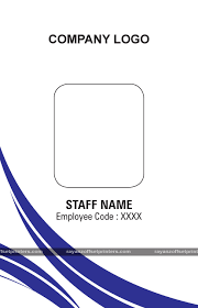id card design template