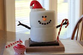 Your christmas cake ideas are here! S Mores Christmas Birthday Cake Cakecentral Com