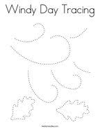 String ribbon through the holes. Wind Coloring Page Twisty Noodle
