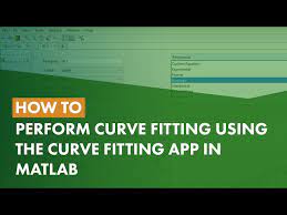 Curve Fitting App In Matlab