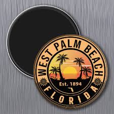 west palm beach magnets zazzle
