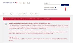 Debit cards are valid for three years. Www Bankofamerica Com Eddcard Access To Your Bank Of America Edd Card My Credit Card