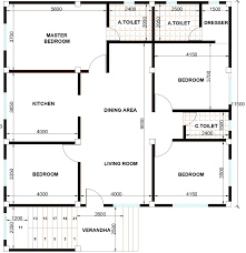 free cad house plans 4bhk house plan