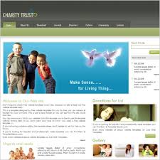charity trust template free