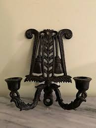 Wilton Cast Iron Wall Sconce Candle
