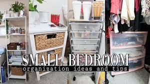 small bedroom organization ideas