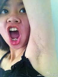 First write the character here with your mouse *. Chinese Women Are Posting Photos Of Their Armpit Hair To Advocate For Women S Rights
