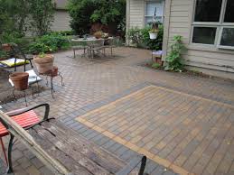 Old Paver Patio Replaced With New Brick
