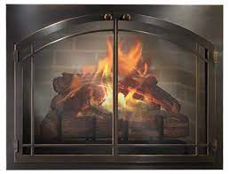 Good Fireplace Glass Doors