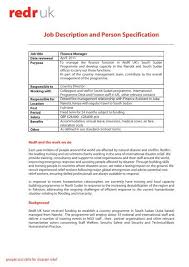 Finance manager requirements and skills. Job Description Finance Manager Reliefweb