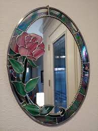 stained glass mirror stained glass diy