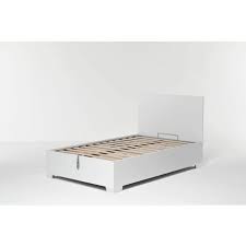 Per il letto è possibile scegliere tra un'ampia collezione: Letto Contenitore Cangu Hi Box 120x190 C Piedini Bianco