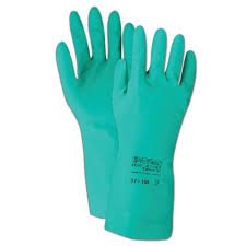 Ansell Sol Vex 37 155 Green Unsupported Nitrile Gloves