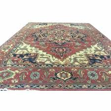 floor hand knotted cotton carpet size