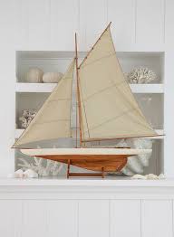 decorative sailboats and sailing ships