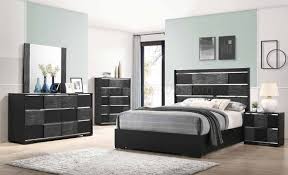 Coaster brings you the latest trends in home furnishing to help you build your dream home. Blacktoft 5pc Bedroom Set 207101 In Black By Coaster W Options