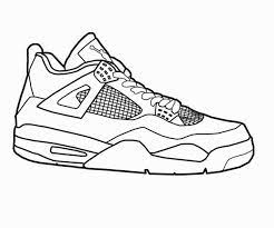 Truck coloring pages coloring sheets coloring books free coloring colouring shoe sketches drawing sketches contour drawings drawing ideas. 27 Great Photo Of Nike Coloring Pages Albanysinsanity Com Sneakers Drawing Pictures Of Jordans Air Jordans