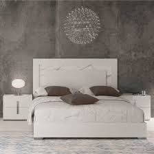White Lacquer Bed Ef Caltha