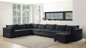8 piece modular sectional sofa chaise