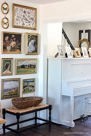 Gallery Wall With Vintage Art