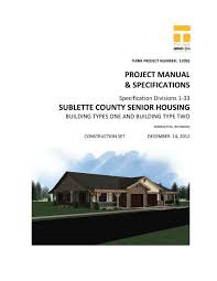 specifications sublette county senior