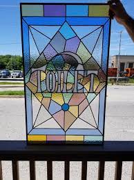 Stained Glass Door Insert W 23