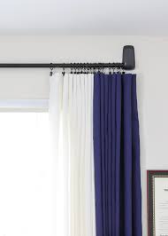 To Hang A Curtain Rod Without Drilling