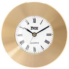 Weems Plath Marine Navigation Clock Chart Weight Brass