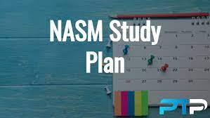 free nasm study plan study calendar