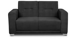 millan two seater sofa in black