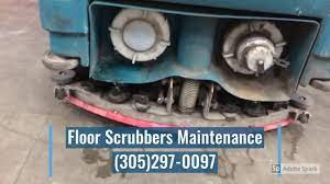floor scrubbers maintenance miami