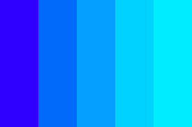 Neon Colour Palette Blue Color Schemes