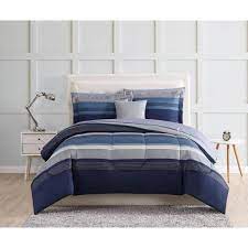 blue twin xl comforter set