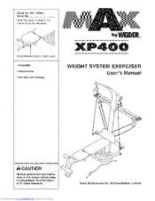 Weider Max Xp400 User Manual Pdf Download