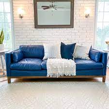 How To Chalk Paint A Leather Sofa