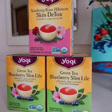 yogi tea green tea blueberry slim life