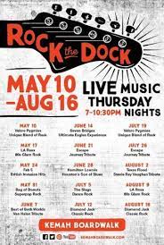 kemah s rock the dock concert series