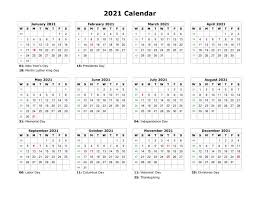 Are you looking for a free printable calendar 2021? Year At A Glance Calendar 2021 Printable Free For Year At A Glance Calendar 2021 Printabl Calendar Template Blank Calendar Template Printable Calendar Template